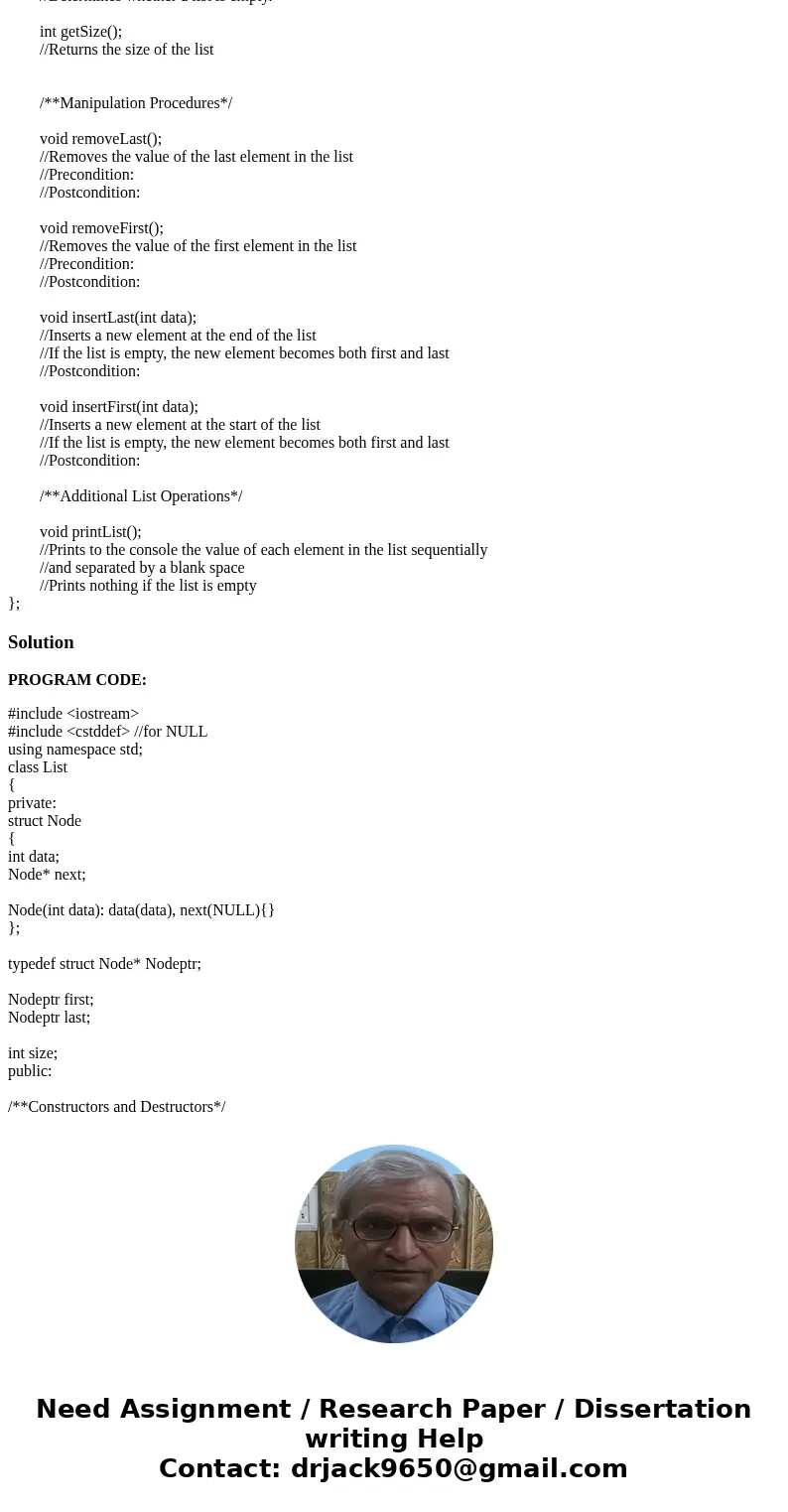 I need help completing this C++ code with these requirements. instructions: IN C++ LANGUAGE PLEASE Update the comments for each prototype by filling in the pre  I need help completing this C++ code with these requirements. instructions: IN C++ LANGUAGE PLEASE Update the comments for each prototype by filling in the pre