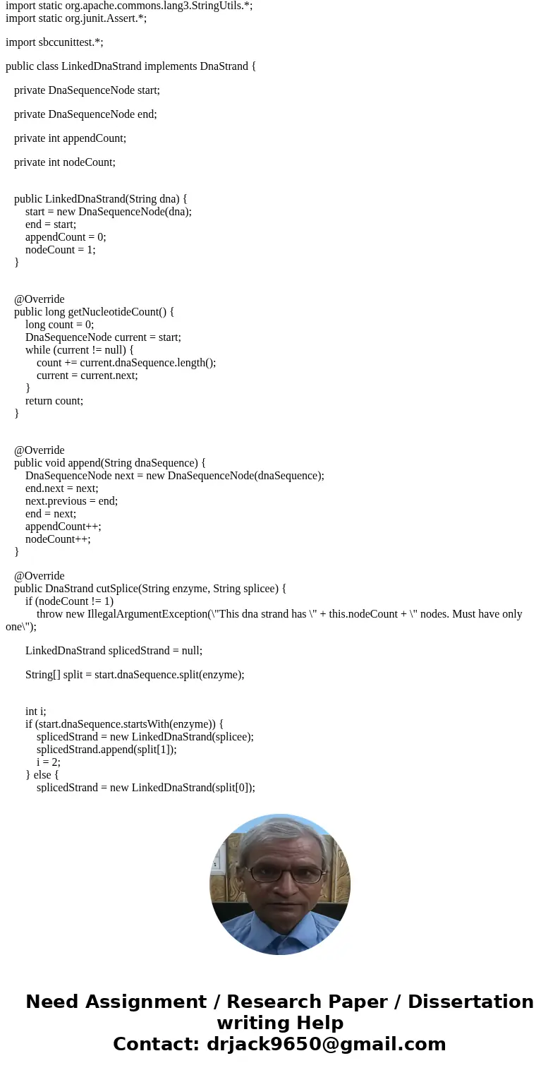 In this assignment, you will be developing code to investigate two important topics in genetics - restriction enzymes and DNA splicing. The Khan Academy has a s