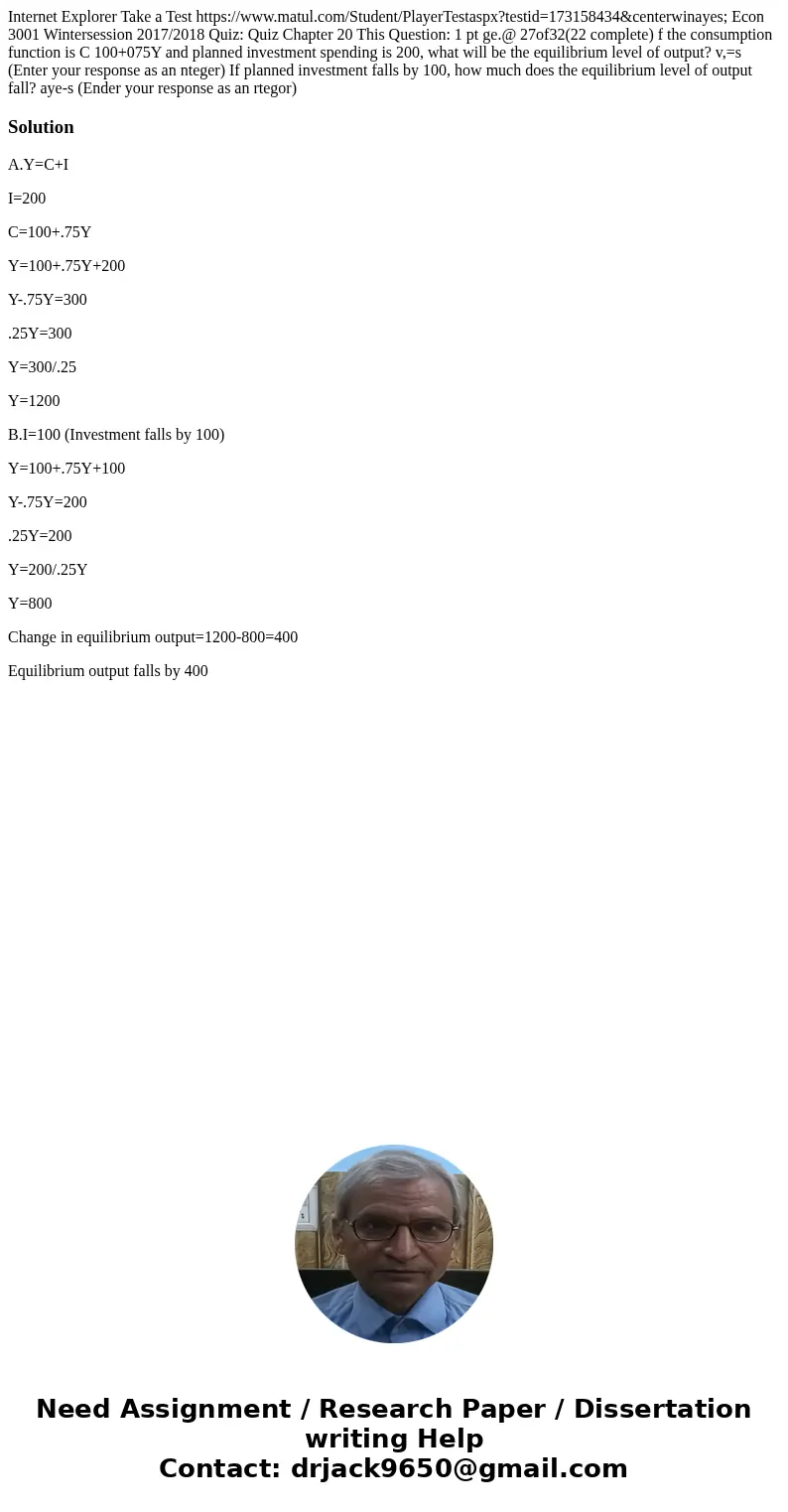 Internet Explorer Take a Test https://www.matul.com/Student/PlayerTestaspx?testid=173158434¢erwinayes; Econ 3001 Wintersession 2017/2018 Quiz: Quiz Cha  Internet Explorer Take a Test https://www.matul.com/Student/PlayerTestaspx?testid=173158434¢erwinayes; Econ 3001 Wintersession 2017/2018 Quiz: Quiz Cha