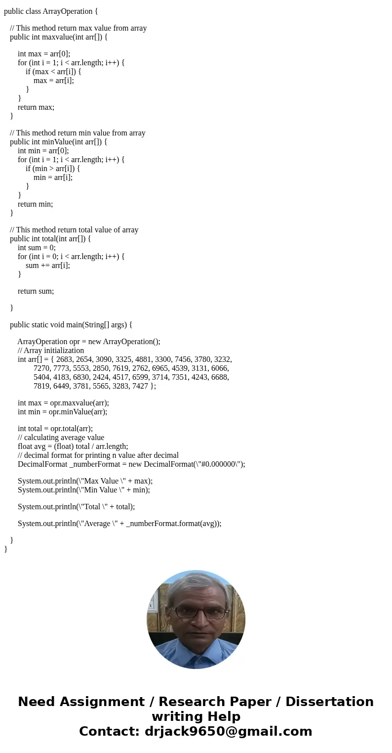 Objectives In this lab you will review using arrays in programs as well as begin to use the Eclipse environment. Requirements Create a program that will declare