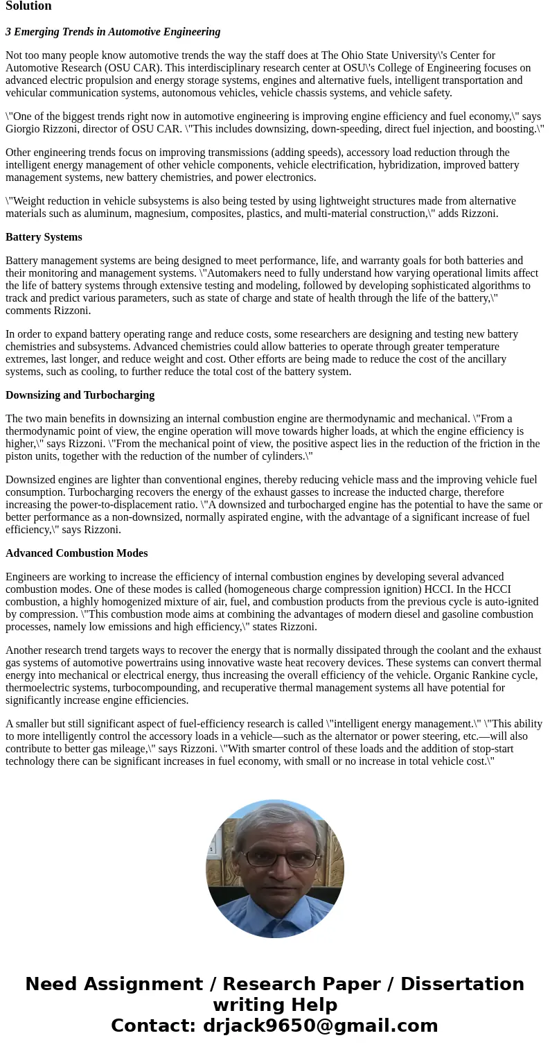 Please select an article on engineering in the news or a current trend or Hot Topic. The selected topic should demonstrate unique applications of engineering th Please select an article on engineering in the news or a current trend or Hot Topic. The selected topic should demonstrate unique applications of engineering th