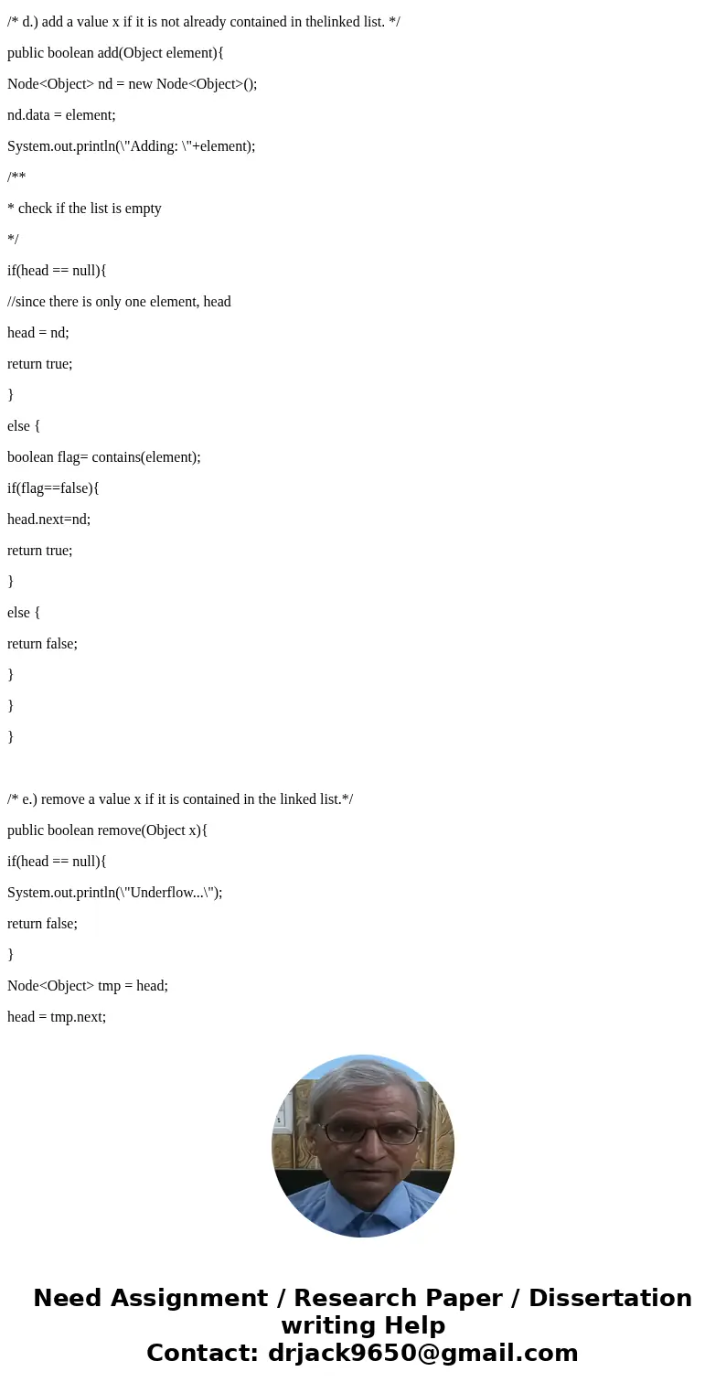 Problem #1: The following Java implementation of a class Node is given: private class Node<Object> { Node() { this(null, null); } Node(Object d) { this(d, Problem #1: The following Java implementation of a class Node is given: private class Node<Object> { Node() { this(null, null); } Node(Object d) { this(d,