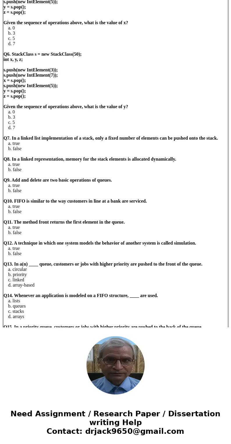 Q1. public void operationZ() throws StackUnderflowException { if(stackTop == null) throw new StackUnderflowException(); stackTop = stackTop.link; }//end operat  Q1. public void operationZ() throws StackUnderflowException { if(stackTop == null) throw new StackUnderflowException(); stackTop = stackTop.link; }//end operat