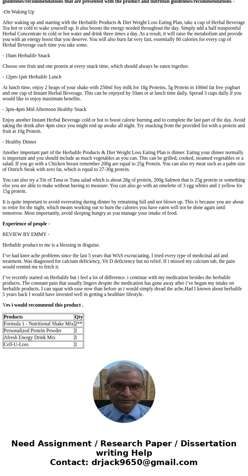 Select a weight loss program or product. It can be either over-the-counter or prescription. In your response, include the following information in a numbered li