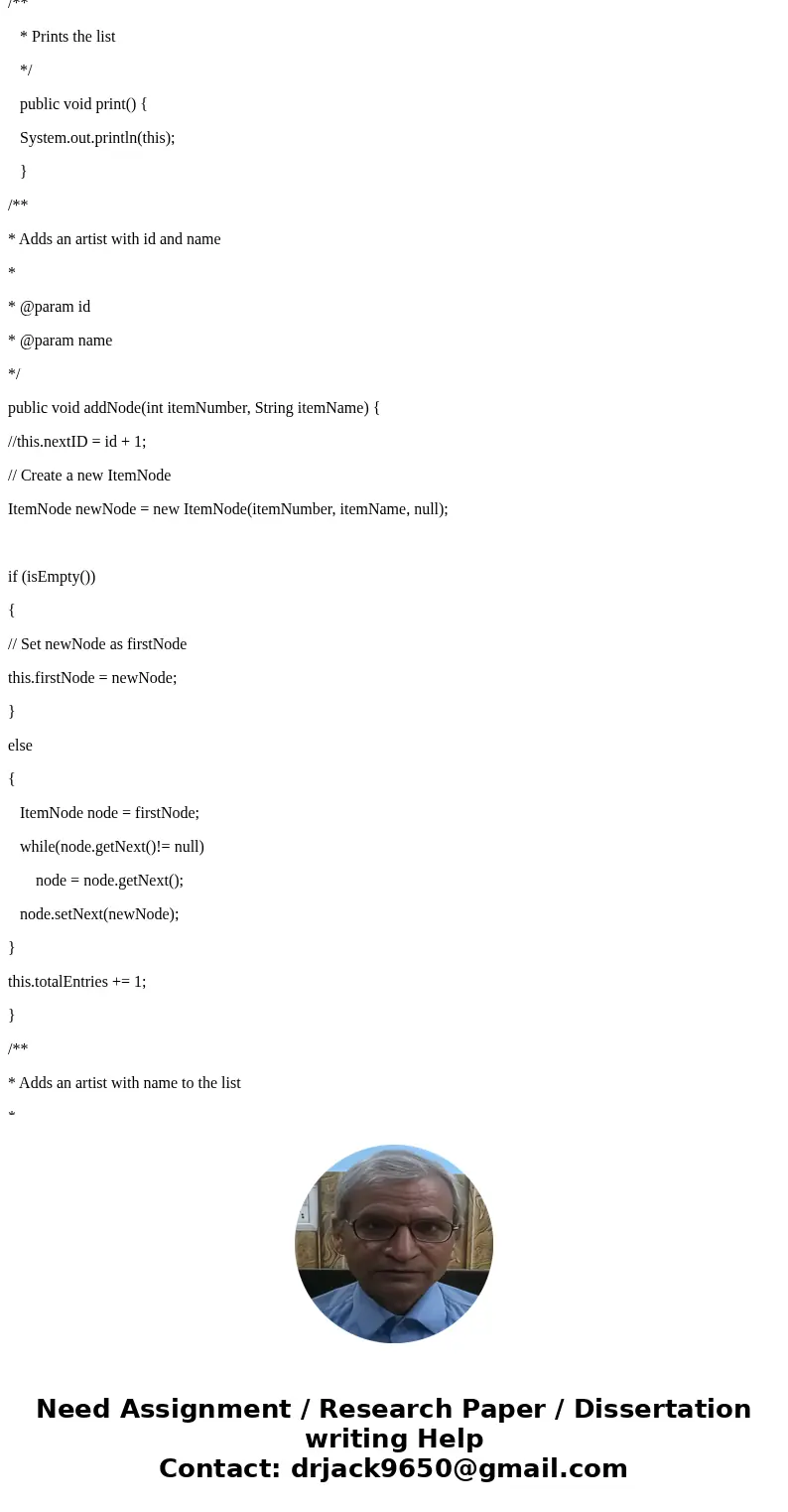 Starting with the starting program, you are to modify the cope and create new classes as well as output to files according to the specifications: 1) Construct a