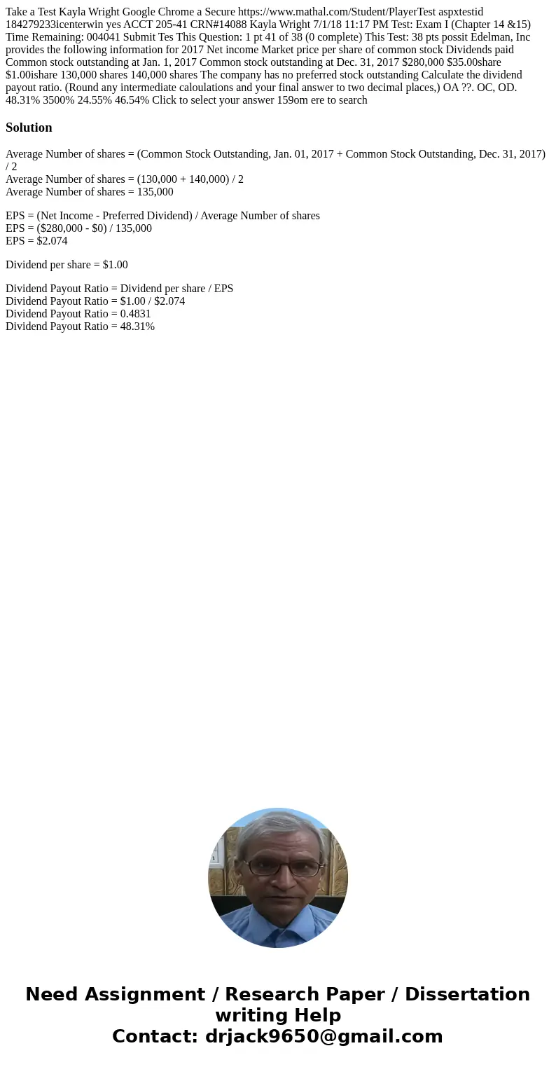 Take a Test Kayla Wright Google Chrome a Secure https://www.mathal.com/Student/PlayerTest aspxtestid 184279233icenterwin yes ACCT 205-41 CRN#14088 Kayla Wright  Take a Test Kayla Wright Google Chrome a Secure https://www.mathal.com/Student/PlayerTest aspxtestid 184279233icenterwin yes ACCT 205-41 CRN#14088 Kayla Wright