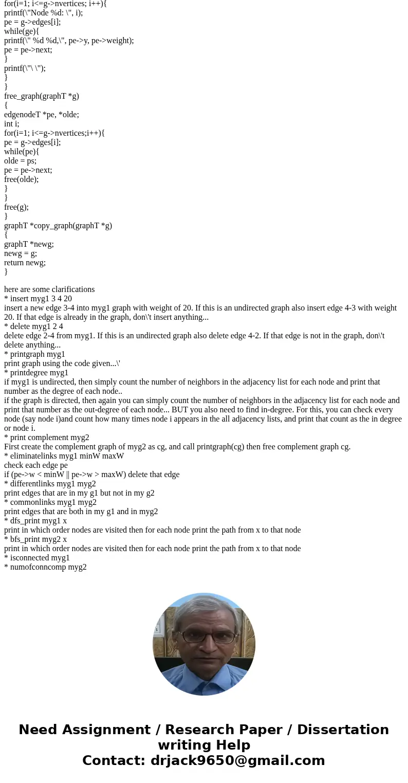The graph above is just an example that shows the differences in distance like 5 to 6 is 1. It doesnt matter to this proggram just a visual representation. 1 2 