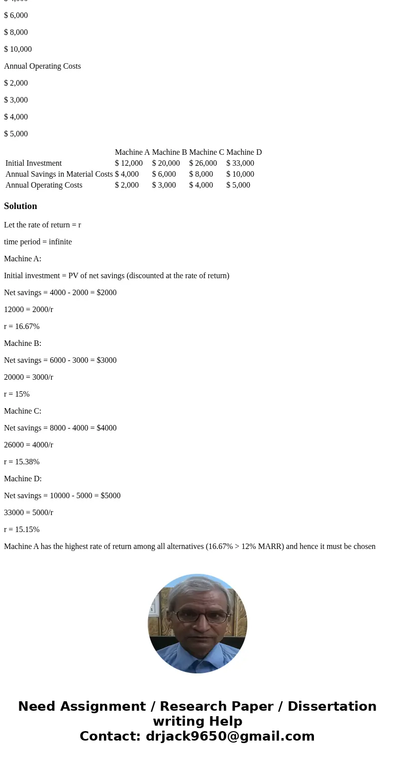 The Kentucky Bourbon Company is considering adding processing equipment to the plant to aid in the removal of impurities from some raw materials. By adding the 