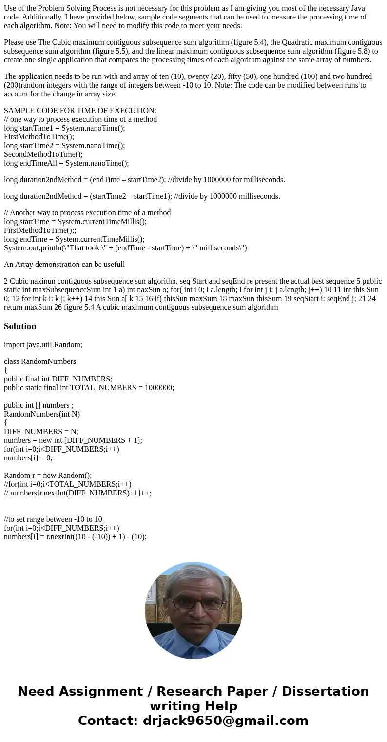 Use of the Problem Solving Process is not necessary for this problem as I am giving you most of the necessary Java code. Additionally, I have provided below, sa Use of the Problem Solving Process is not necessary for this problem as I am giving you most of the necessary Java code. Additionally, I have provided below, sa