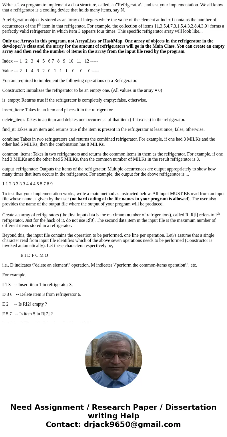 Write a Java program to implement a data structure, called, a \ Write a Java program to implement a data structure, called, a \