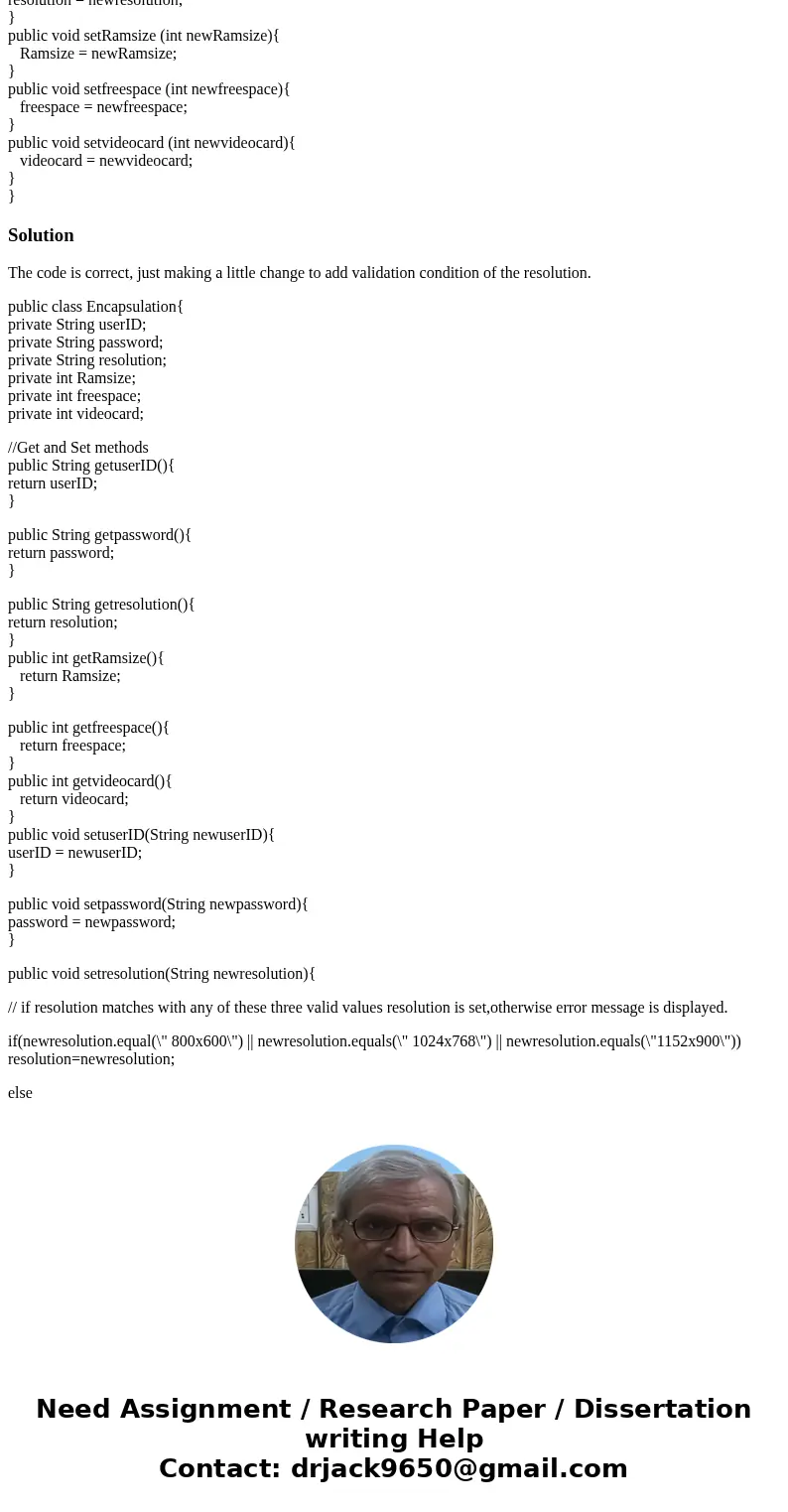 Write a Java program using object-oriented techniques.This program needs to manage the settings of an online video game. It must support the following operation Write a Java program using object-oriented techniques.This program needs to manage the settings of an online video game. It must support the following operation