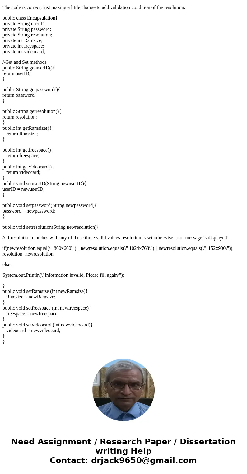 Write a Java program using object-oriented techniques.This program needs to manage the settings of an online video game. It must support the following operation Write a Java program using object-oriented techniques.This program needs to manage the settings of an online video game. It must support the following operation