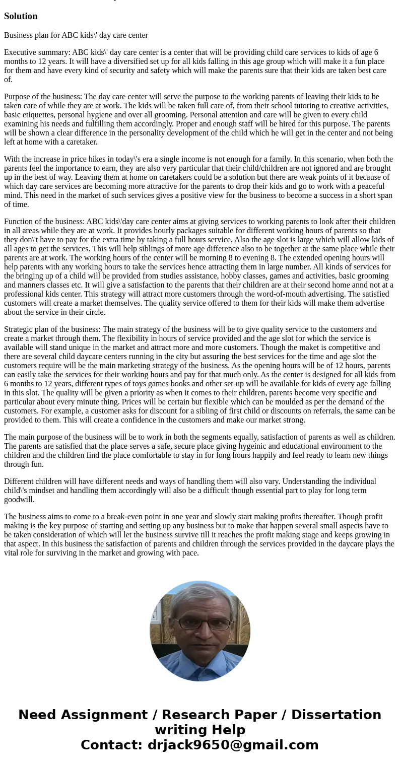you will be writing the first part of a overall business plan. This should be a minimum of 5 pages, but no my than 10 pages. You should write about the purpose, you will be writing the first part of a overall business plan. This should be a minimum of 5 pages, but no my than 10 pages. You should write about the purpose,