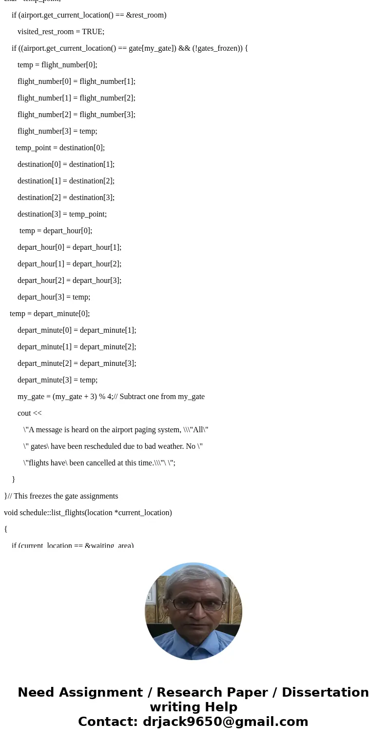 Airplane Gate Scheduler: Your task is to develop a tool that assists Airport Operations managers in allocating Boarding gates to scheduled airline flights. Each Airplane Gate Scheduler: Your task is to develop a tool that assists Airport Operations managers in allocating Boarding gates to scheduled airline flights. Each