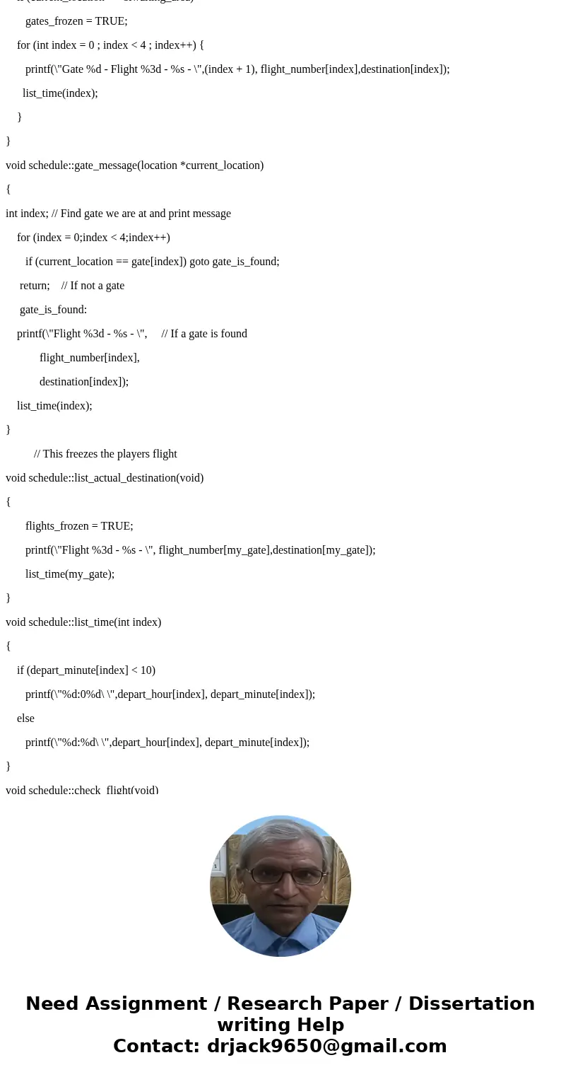 Airplane Gate Scheduler: Your task is to develop a tool that assists Airport Operations managers in allocating Boarding gates to scheduled airline flights. Each Airplane Gate Scheduler: Your task is to develop a tool that assists Airport Operations managers in allocating Boarding gates to scheduled airline flights. Each