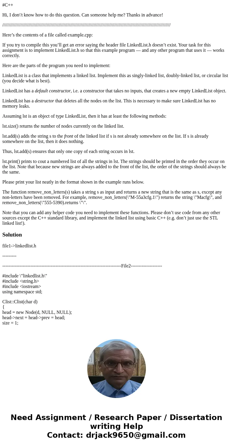 #C++ Hi, I don\'t know how to do this question. Can someone help me? Thanks in advance! //////////////////////////////////////////////////////////////////////// #C++ Hi, I don\'t know how to do this question. Can someone help me? Thanks in advance! ////////////////////////////////////////////////////////////////////////