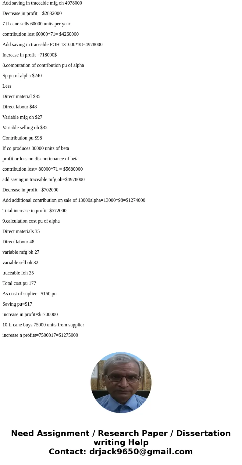 Cane Company manufactures two products called Alpha and Beta that sell for $240 and $162, respectively. Each product uses only one type of raw material that cos Cane Company manufactures two products called Alpha and Beta that sell for $240 and $162, respectively. Each product uses only one type of raw material that cos