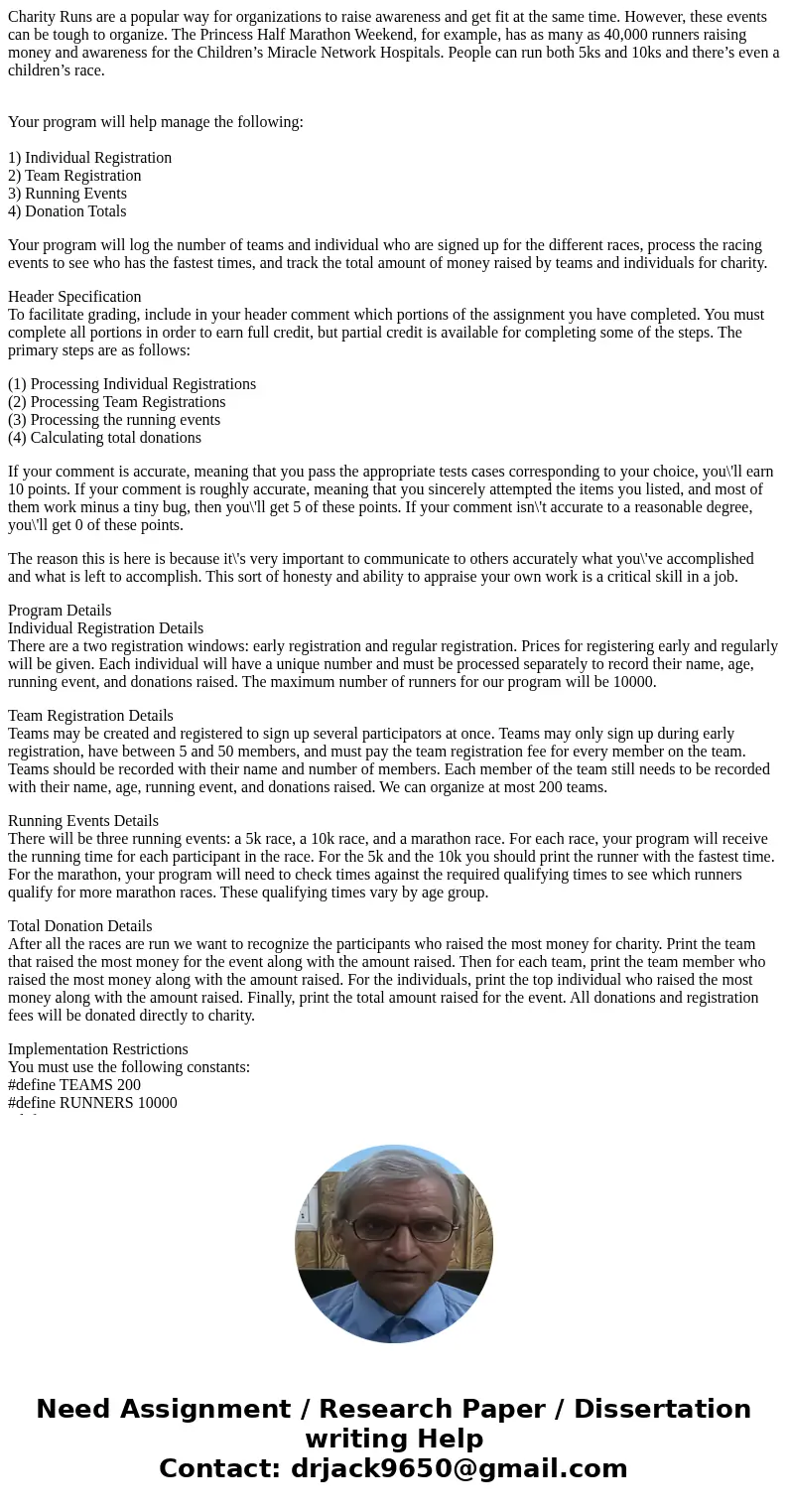 Charity Runs are a popular way for organizations to raise awareness and get fit at the same time. However, these events can be tough to organize. The Princess H