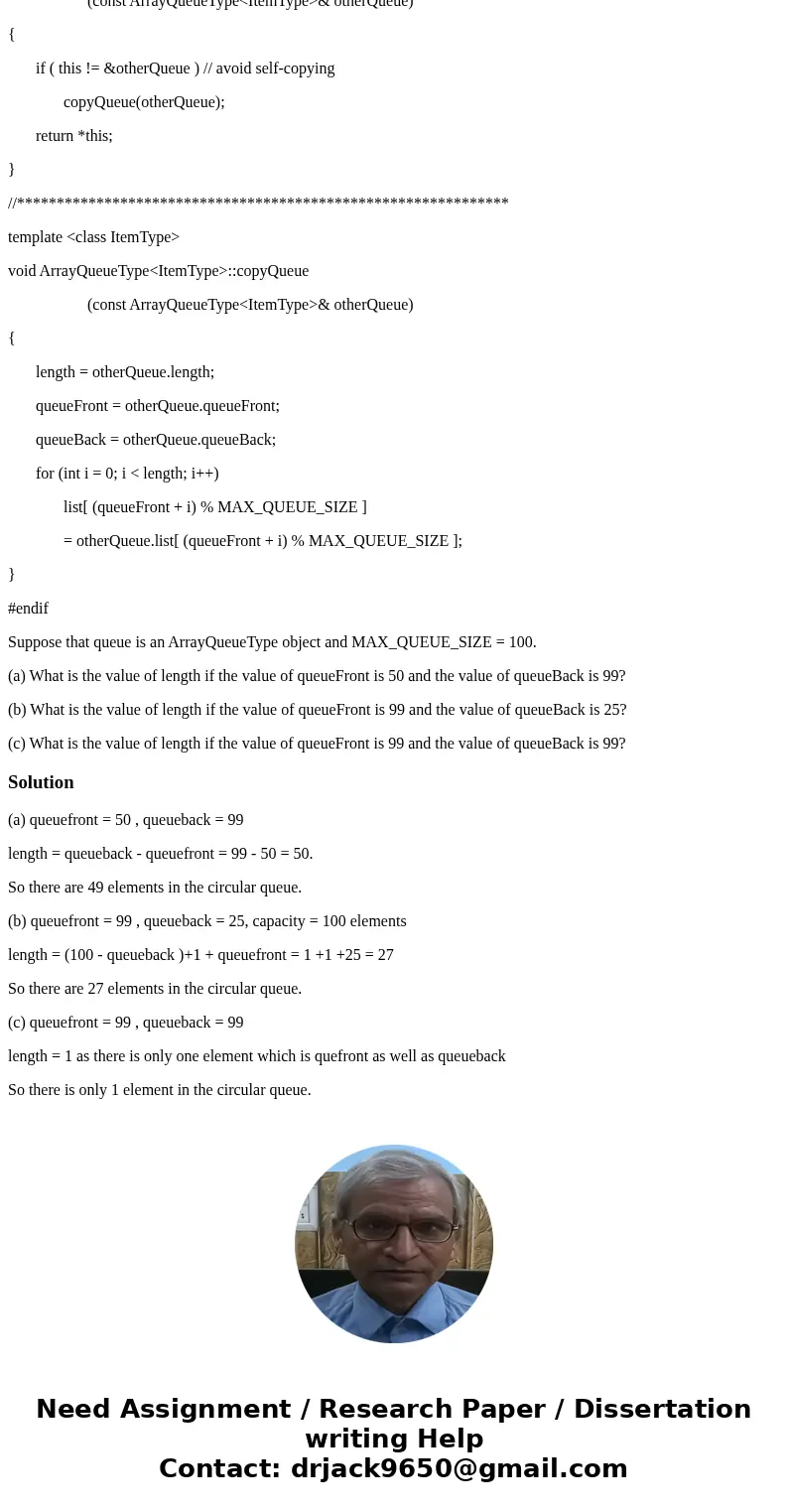 Data Structures using C++ Consider the following ArrayQueueType class #ifndef ARRAYQUEUETYPE_H #define ARRAYQUEUETYPE_H #include <iostream> #include <n Data Structures using C++ Consider the following ArrayQueueType class #ifndef ARRAYQUEUETYPE_H #define ARRAYQUEUETYPE_H #include <iostream> #include <n