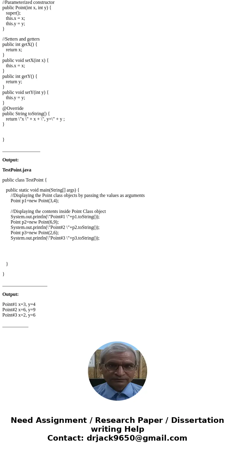 Define a class named “Point” which contains the following member variables: A int called “x” A int called “y\ Define a class named “Point” which contains the following member variables: A int called “x” A int called “y\
