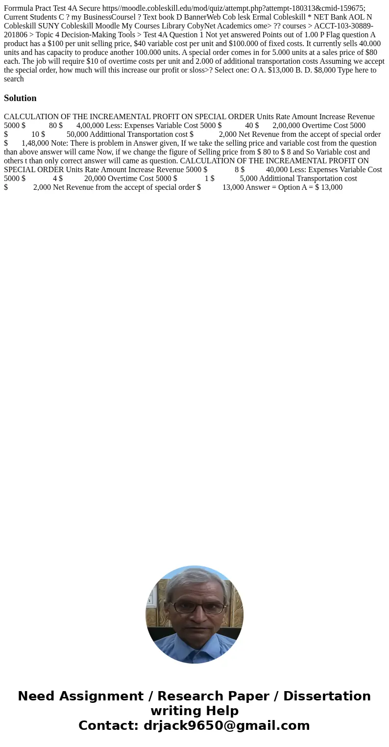  Forrmula Pract Test 4A Secure https//moodle.cobleskill.edu/mod/quiz/attempt.php?attempt-180313&cmid-159675; Current Students C ? my BusinessCoursel ? Text 