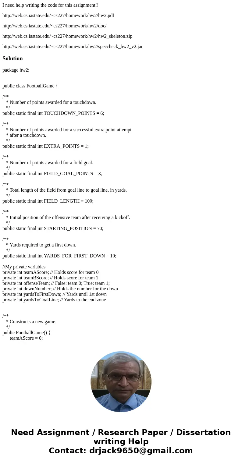 I need help writing the code for this assignment!! http://web.cs.iastate.edu/~cs227/homework/hw2/hw2.pdf http://web.cs.iastate.edu/~cs227/homework/hw2/doc/ http I need help writing the code for this assignment!! http://web.cs.iastate.edu/~cs227/homework/hw2/hw2.pdf http://web.cs.iastate.edu/~cs227/homework/hw2/doc/ http