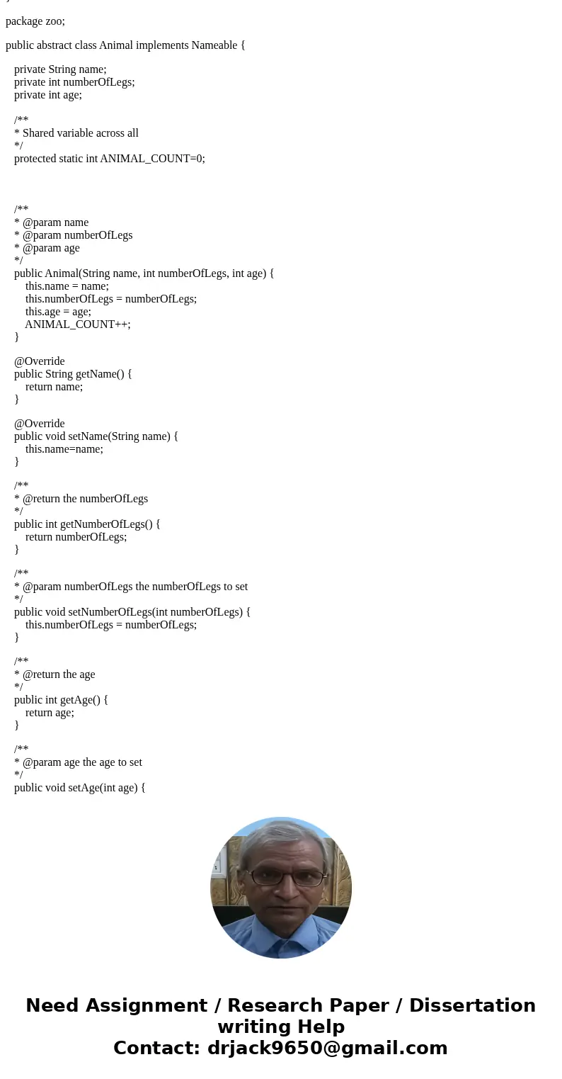 In this project you will define some interfaces, abstract classes, and concrete classes, all placed in a specific package. You will also use the instanceofopera In this project you will define some interfaces, abstract classes, and concrete classes, all placed in a specific package. You will also use the instanceofopera