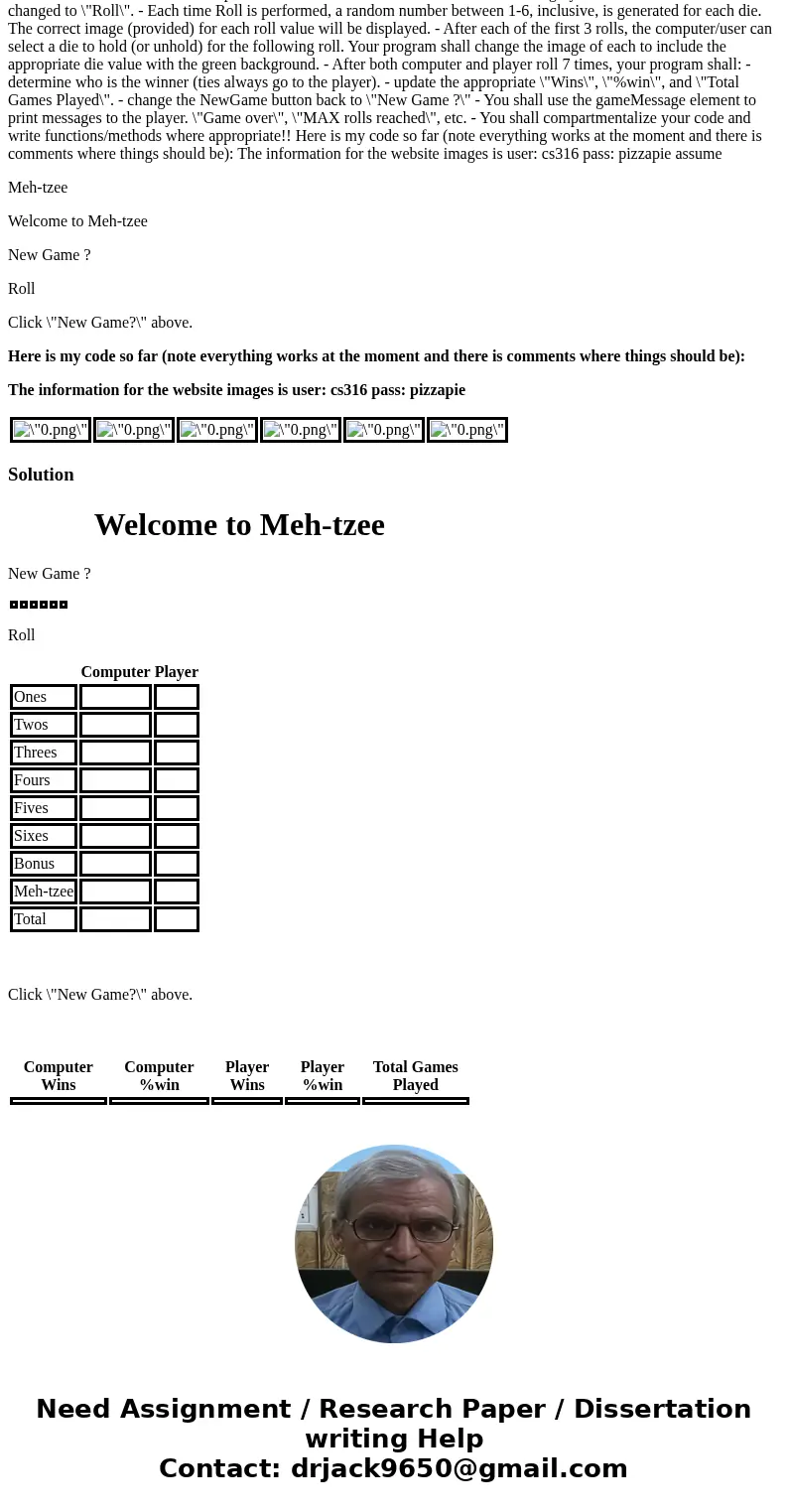 Javascript/HTML I have a simple yahtzee game im trying to make, thats a bit different than regular: Some of function from given functions doesn\'t work so would