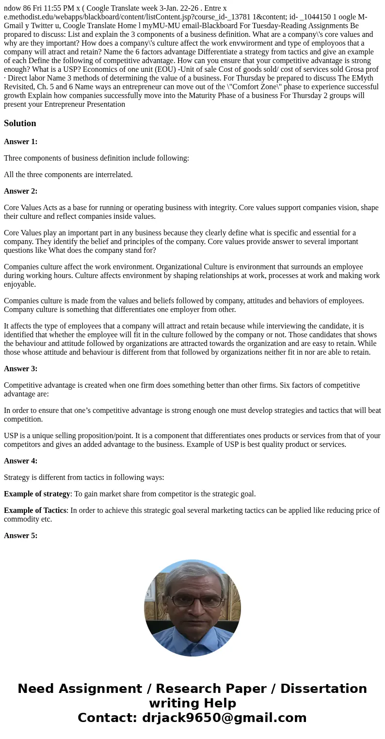  ndow 86 Fri 11:55 PM x ( Coogle Translate week 3-Jan. 22-26 . Entre x e.methodist.edu/webapps/blackboard/content/listContent.jsp?course_id-_13781 1&content