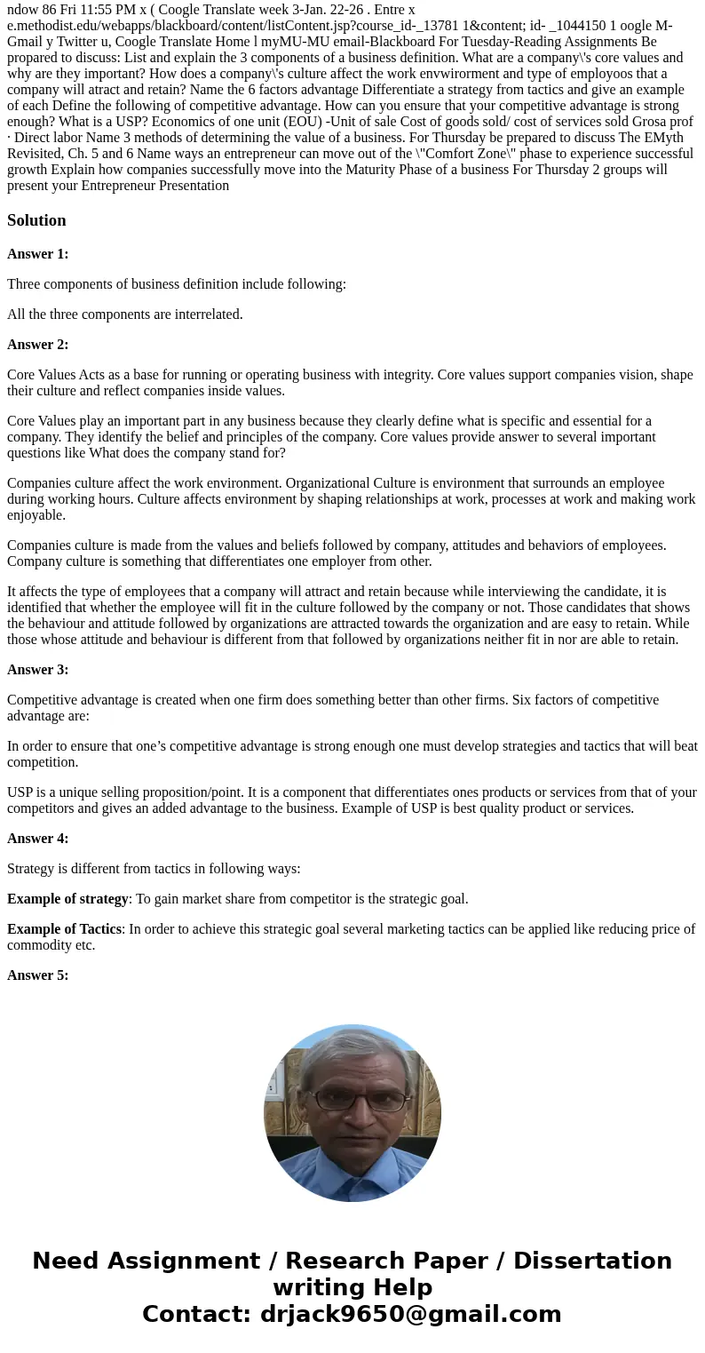  ndow 86 Fri 11:55 PM x ( Coogle Translate week 3-Jan. 22-26 . Entre x e.methodist.edu/webapps/blackboard/content/listContent.jsp?course_id-_13781 1&content
