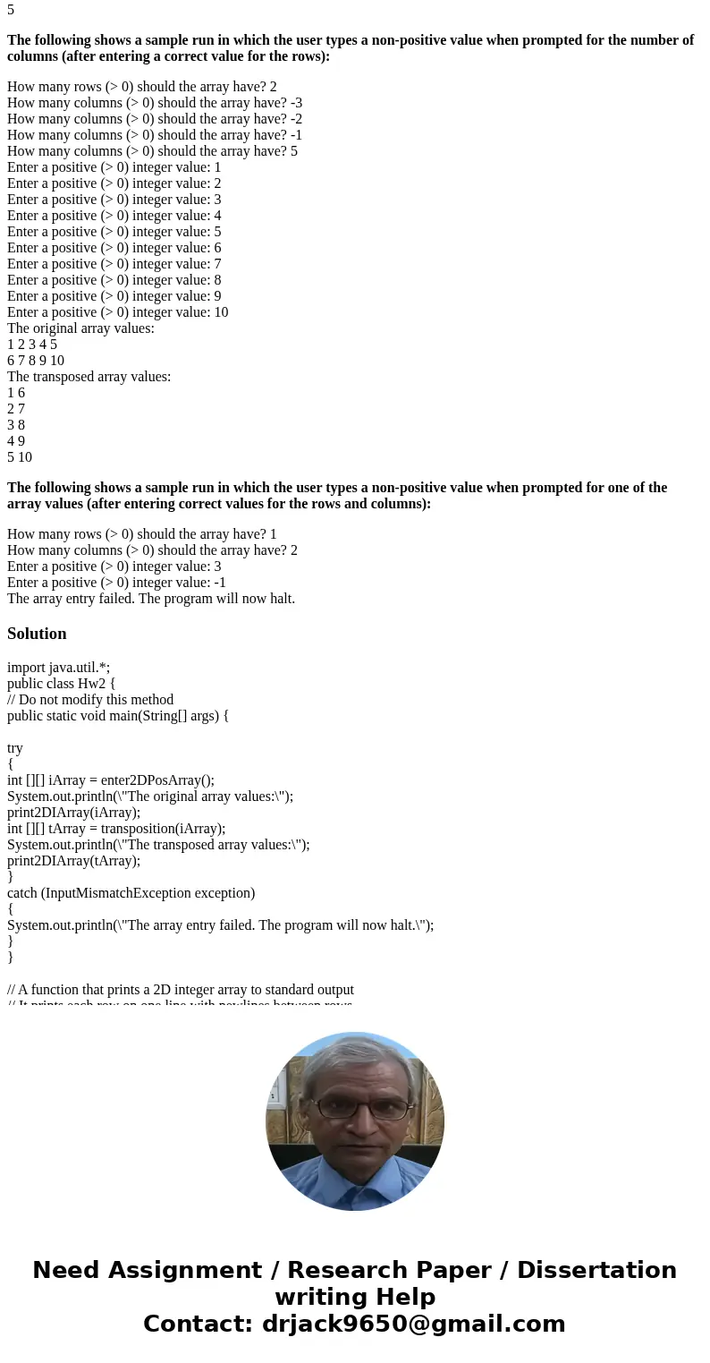 Need help with Intro to Java Programming problem: To complete the assignment, complete the file called Hw2.java containing the Hw2 class containing the methods  Need help with Intro to Java Programming problem: To complete the assignment, complete the file called Hw2.java containing the Hw2 class containing the methods