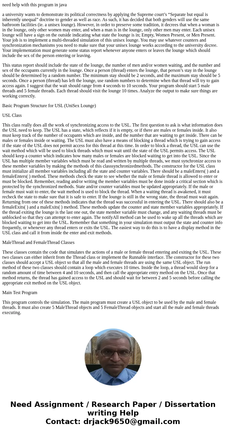 need help with this program in java a university wants to demonstrate its political correctness by applying the Supreme court’s “Separate but equal is inherentl need help with this program in java a university wants to demonstrate its political correctness by applying the Supreme court’s “Separate but equal is inherentl