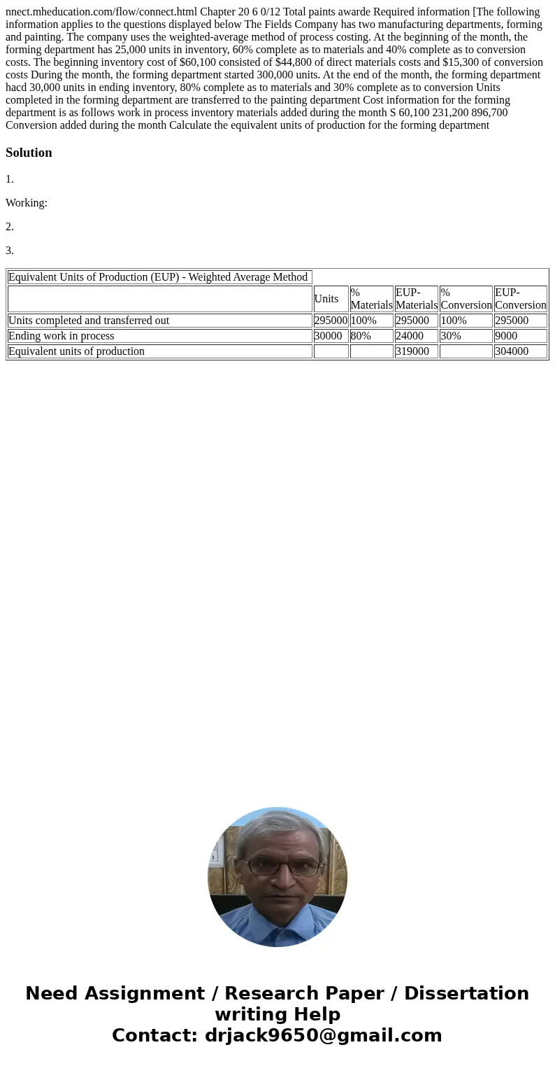  nnect.mheducation.com/flow/connect.html Chapter 20 6 0/12 Total paints awarde Required information [The following information applies to the questions displaye