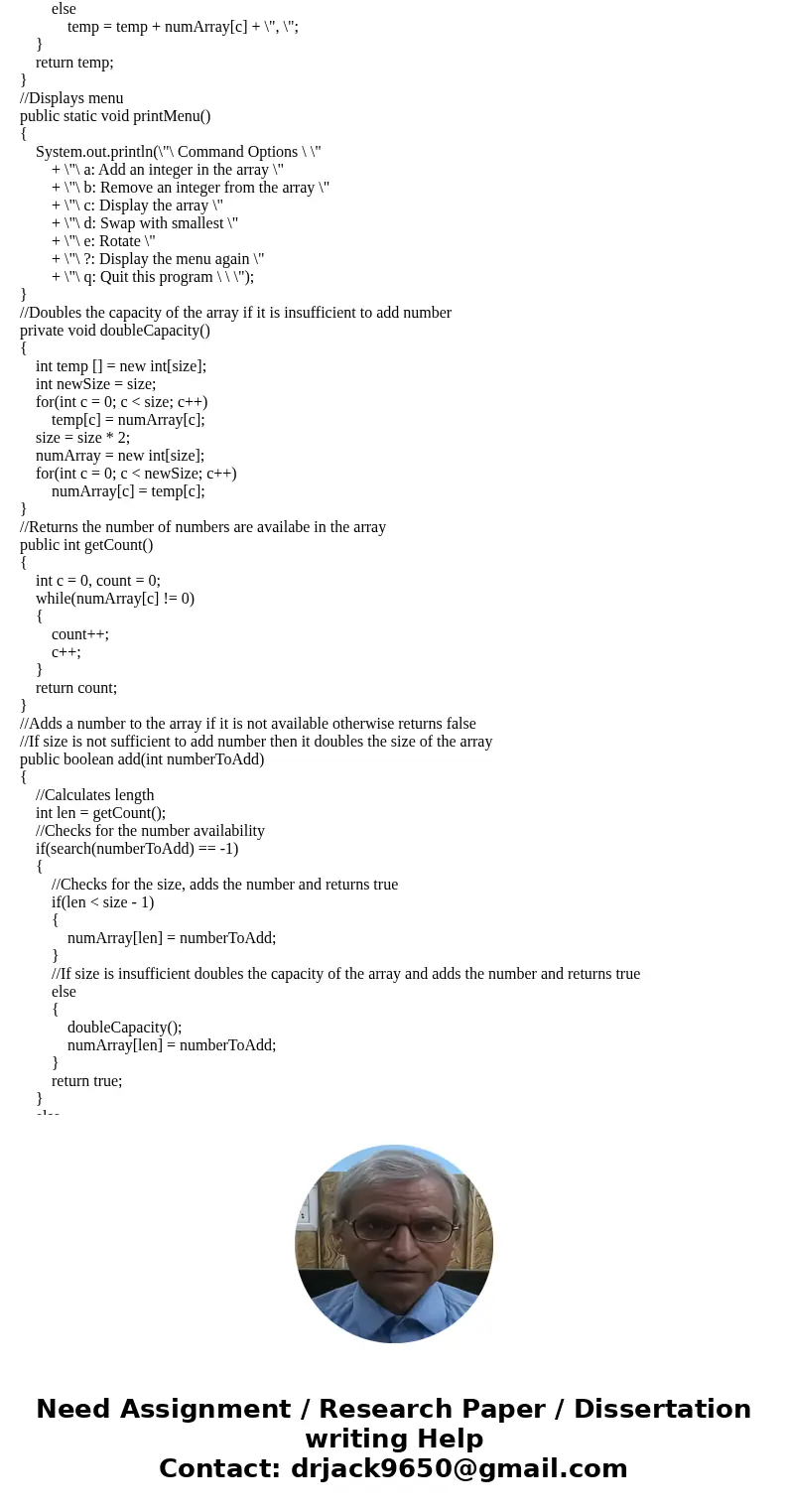 Part 1: Written Exercises: (5 points) Consider the following array: int 3, 5 8, 10 121; write the contents of the array a after the following loops. Use the or  Part 1: Written Exercises: (5 points) Consider the following array: int 3, 5 8, 10 121; write the contents of the array a after the following loops. Use the or