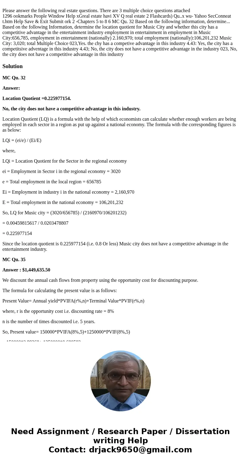 Please answer the following real estate questions. There are 3 multiple choice questions attached 1296 ookmarks People Window Help xGreal estate havi XV Q real  Please answer the following real estate questions. There are 3 multiple choice questions attached 1296 ookmarks People Window Help xGreal estate havi XV Q real