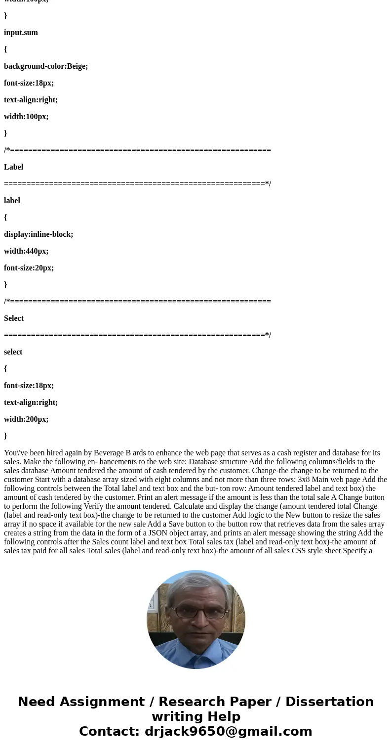 Please help! I have provided the code, all you need to do is add some columns and fields for the website. HTML and CSS. Please include main page HTML code, Help
