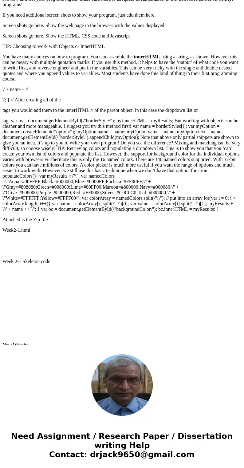 Problem 1 Your boss has asked you to create a web page that he can use to create invitations to the rummage sales! He wants to have different dates, text, color Problem 1 Your boss has asked you to create a web page that he can use to create invitations to the rummage sales! He wants to have different dates, text, color