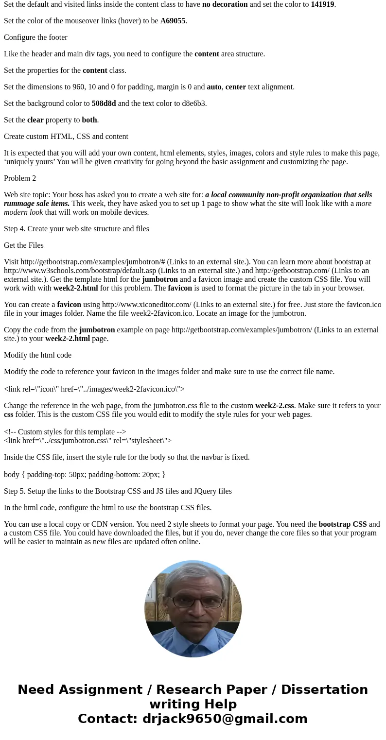 Problem 1 Your boss has asked you to create a web page that he can use to create invitations to the rummage sales! He wants to have different dates, text, color Problem 1 Your boss has asked you to create a web page that he can use to create invitations to the rummage sales! He wants to have different dates, text, color