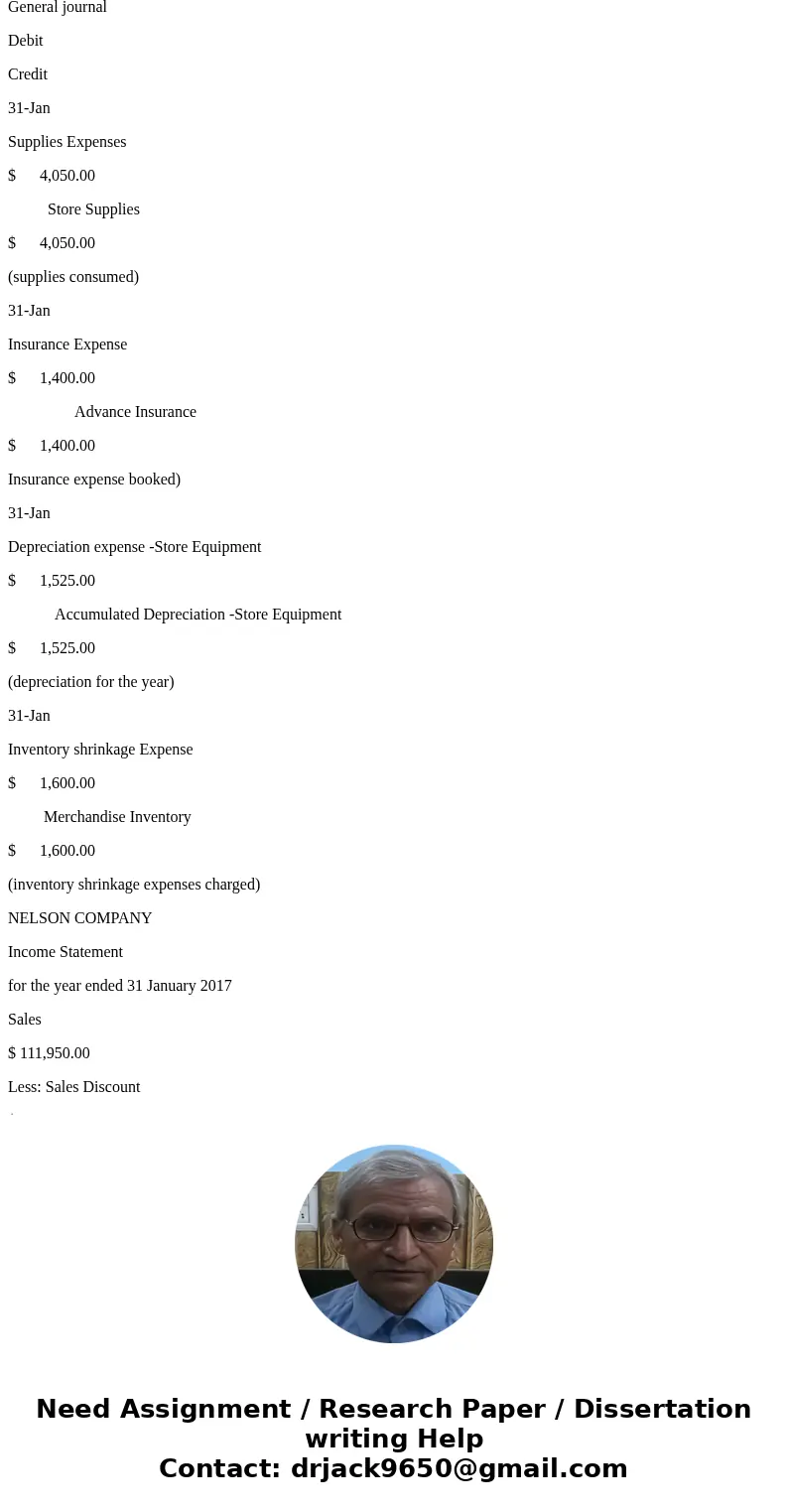 Problem 4-5A Preparing adjusting entries and income statements; computing gross margin, acid-test, and current ratios LO A1, A2, P3, P4 [The following informati