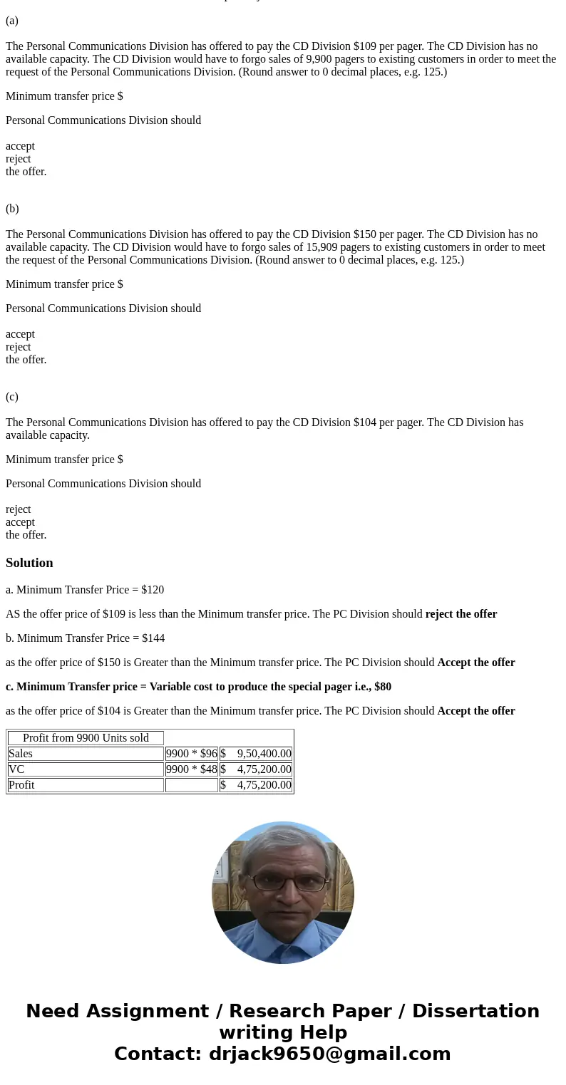 Problem 8-6A Comm Devices (CD) is a division of Worldwide Communications, Inc. CD produces pagers and other personal communication devices. These devices are so