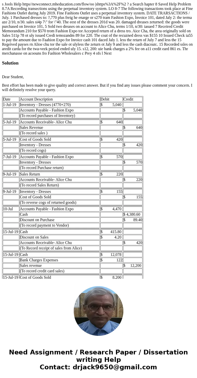 s Jools Help https//newconnect.mheducation.com/flow/oo |shttps%3A%2F%2 ? a Search hapter 8 Saved Help Problem 8.7A Recording transections using the perpetual i  s Jools Help https//newconnect.mheducation.com/flow/oo |shttps%3A%2F%2 ? a Search hapter 8 Saved Help Problem 8.7A Recording transections using the perpetual i