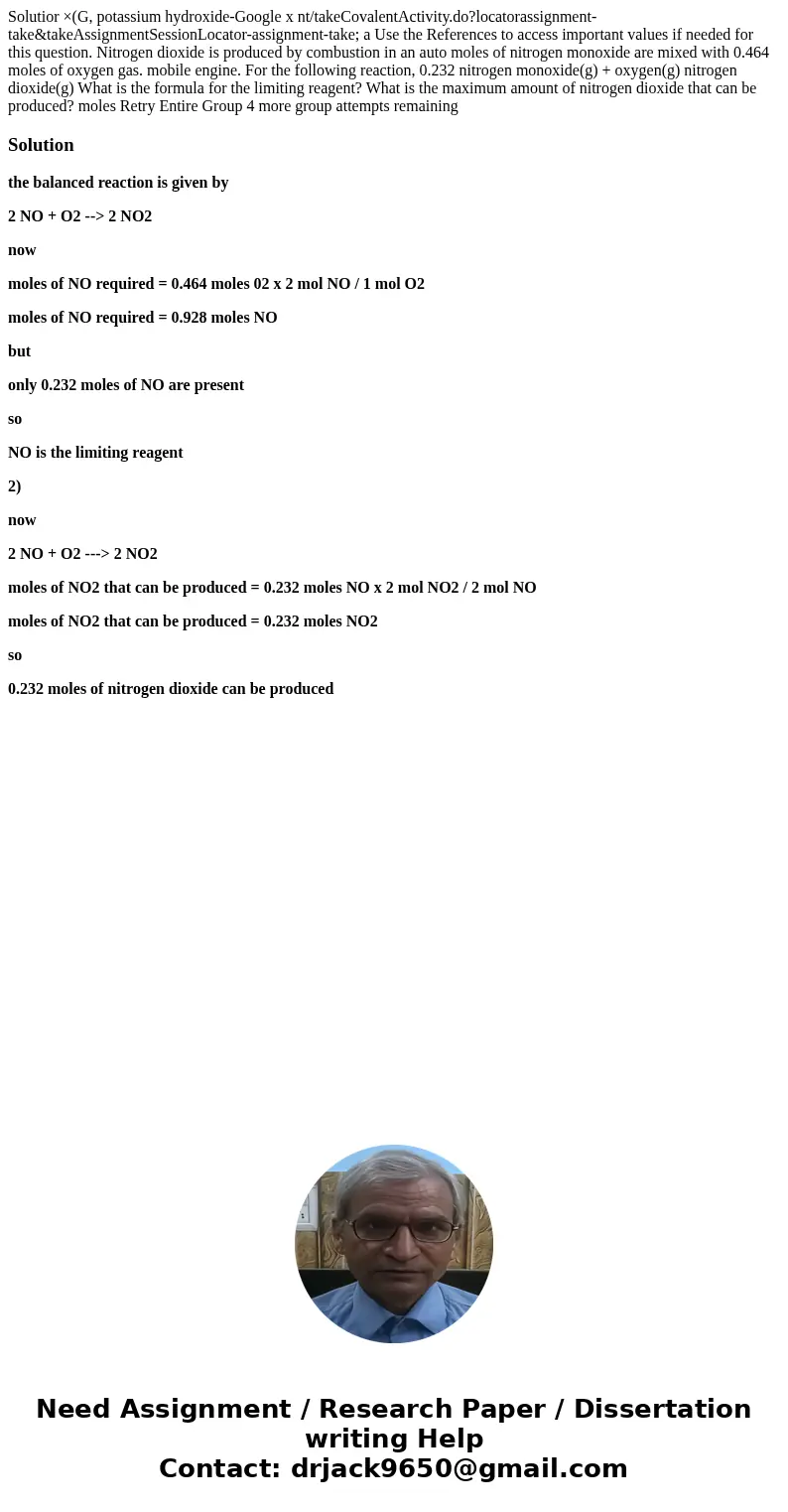Solutior ×(G, potassium hydroxide-Google x nt/takeCovalentActivity.do?locatorassignment-take&takeAssignmentSessionLocator-assignment-take; a Use the Refere  Solutior ×(G, potassium hydroxide-Google x nt/takeCovalentActivity.do?locatorassignment-take&takeAssignmentSessionLocator-assignment-take; a Use the Refere