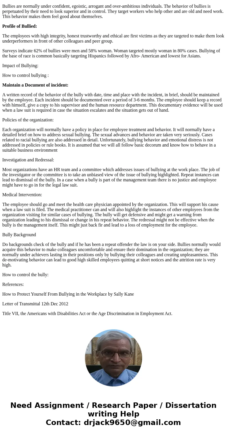 The Final Project for this class is a Formal Report. Your paper will need to identify a problem and three potential solutions. The topic should be appropriately