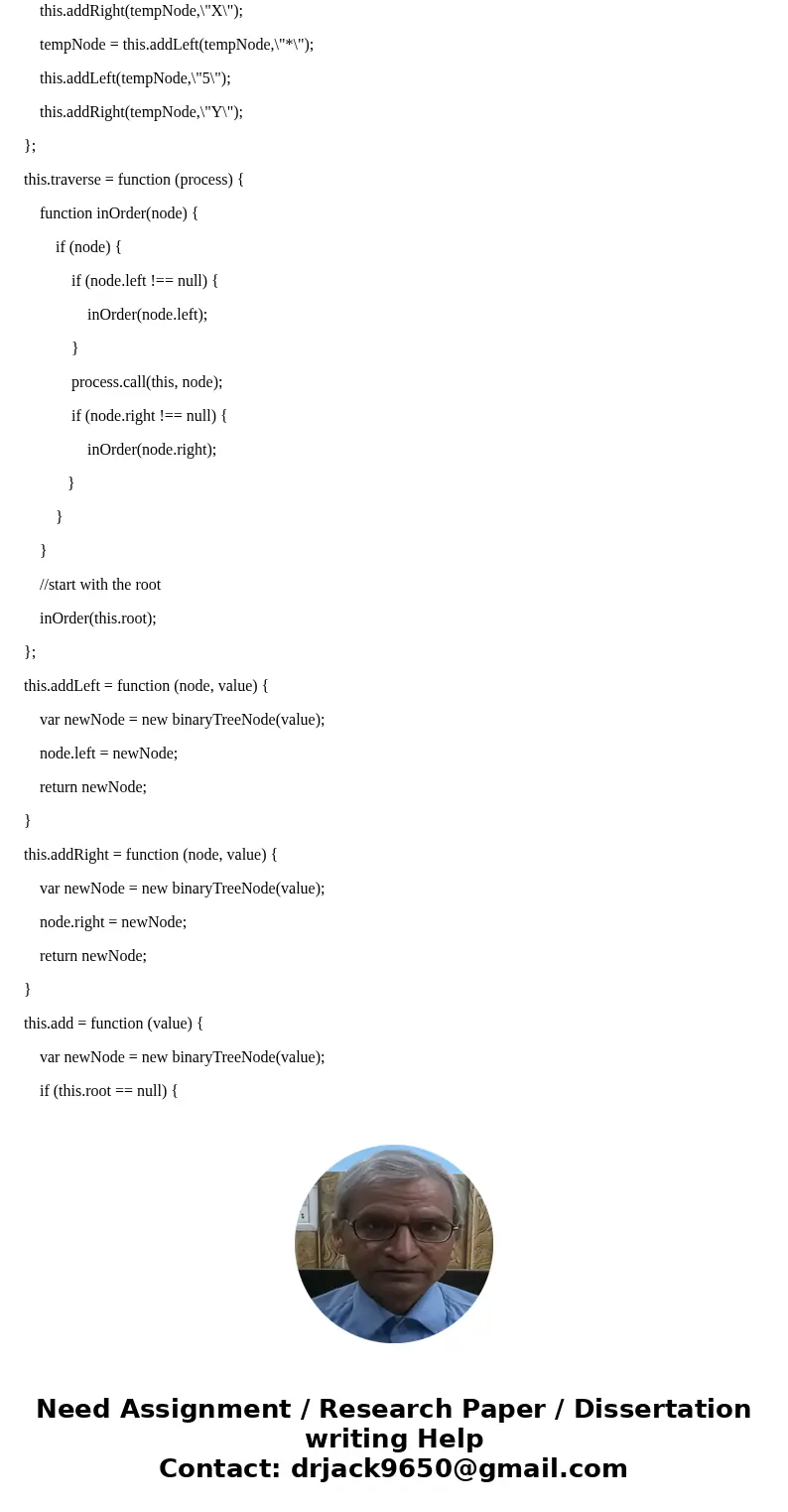 This is a JSFiddle assignment and must be completed at jsfiddle.net and include both the HTML and Java sections A common use for trees is the Expression Tree. T