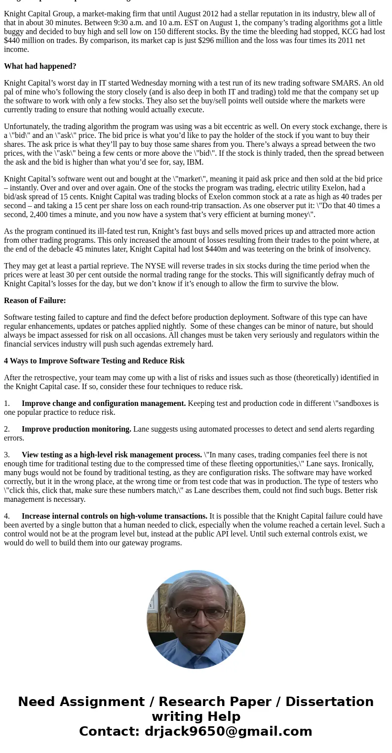 Using general report format (moderate margins. Times New Roman 12 font, single spacing), create a minimum of two page report. You should locate a case study fr  Using general report format (moderate margins. Times New Roman 12 font, single spacing), create a minimum of two page report. You should locate a case study fr
