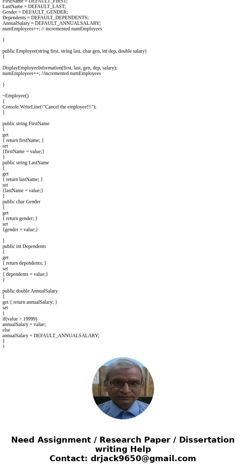 Write a C# program to read the specified Data from a database and display it on the screen and format it to CSV and write it to an output file your firstname_la Write a C# program to read the specified Data from a database and display it on the screen and format it to CSV and write it to an output file your firstname_la