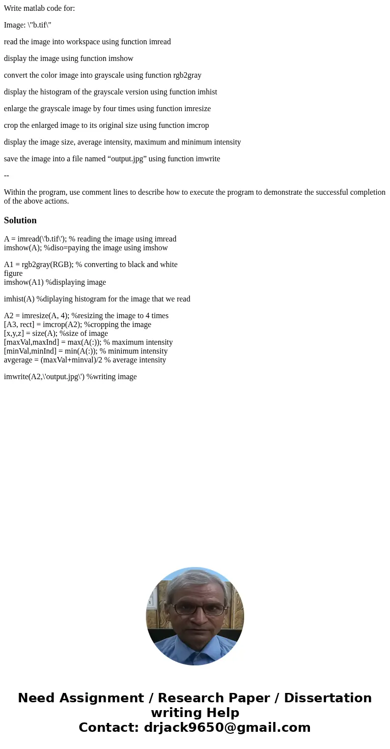 Write matlab code for: Image: \ Write matlab code for: Image: \