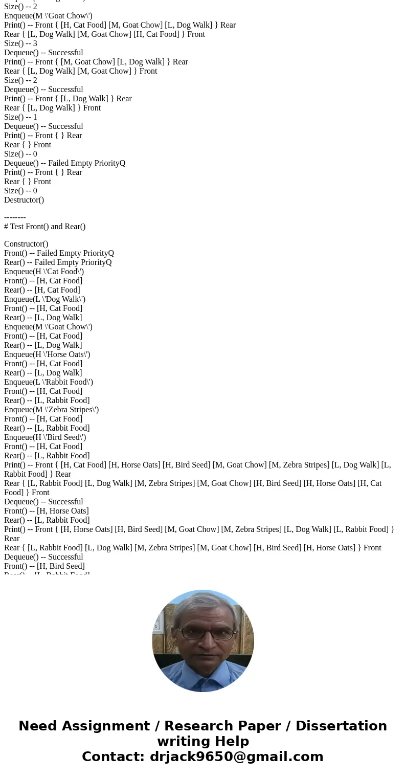 Write message.cpp and priorityq.cpp. The code in message.cpp and priorityq.cpp doesn\'t need any input or output statements. Do not modify priorityq.h, message. Write message.cpp and priorityq.cpp. The code in message.cpp and priorityq.cpp doesn\'t need any input or output statements. Do not modify priorityq.h, message.