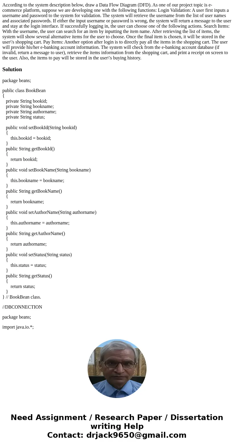 According to the system description below, draw a Data Flow Diagram (DFD). As one of our project topic is e-commerce platform, suppose we are developing one wi  According to the system description below, draw a Data Flow Diagram (DFD). As one of our project topic is e-commerce platform, suppose we are developing one wi