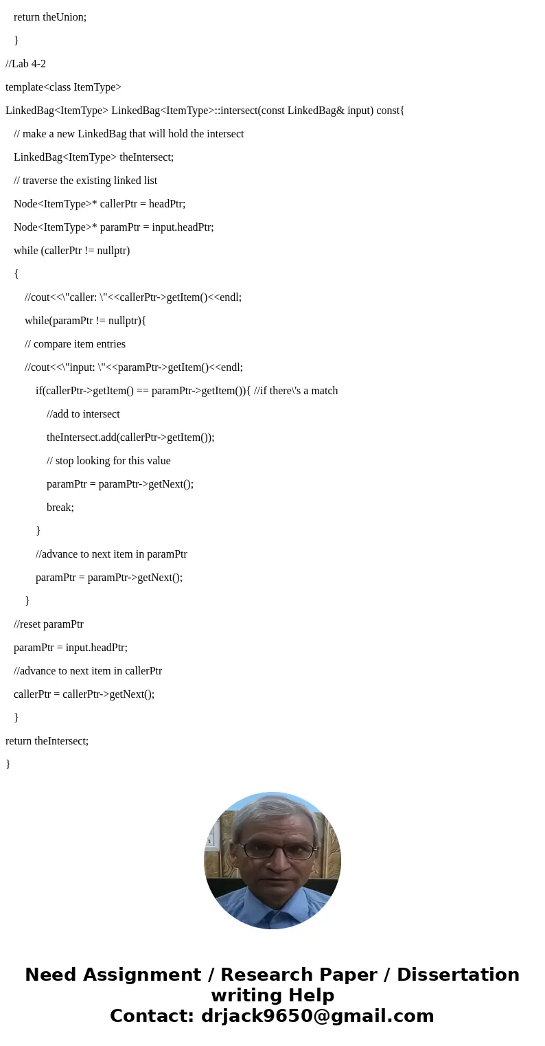 C++ ADT Bag Union Help. I need to write the following program but I\'m having trouble with implementation files methods and calling these methods from main(). T C++ ADT Bag Union Help. I need to write the following program but I\'m having trouble with implementation files methods and calling these methods from main(). T
